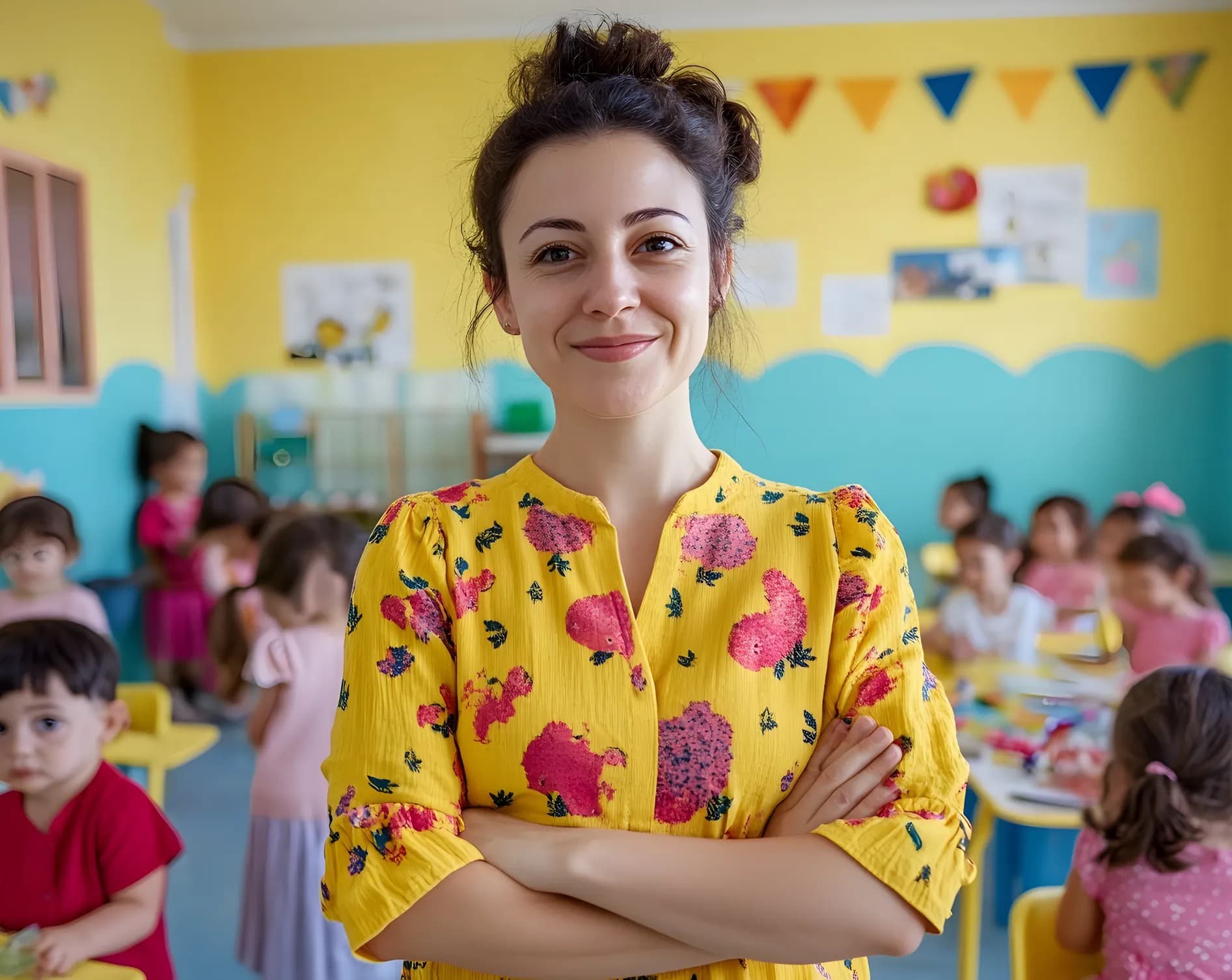 Caring preschool environment